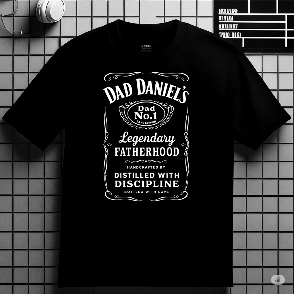 Dad Daniel's Round neck T-shirt