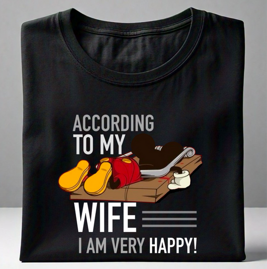 According to my Wife