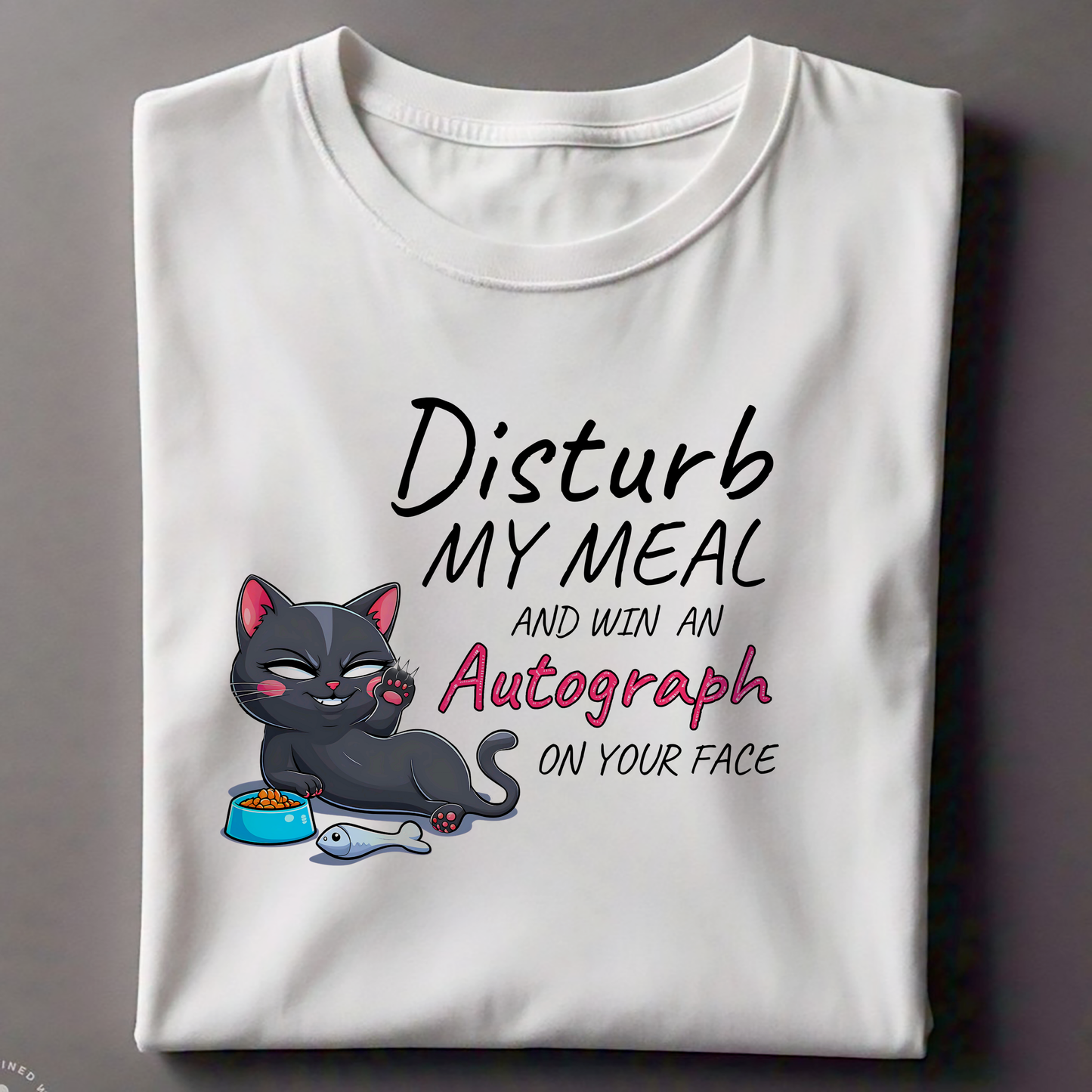 Cat's meal Unisex tshirt