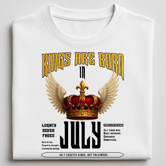 JULY KINGS Unisex Classic Crew T-Shirt