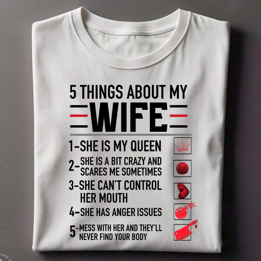 5 things about my wife